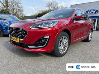 Ford Kuga 2.5 PHEV Vignale | FULL OPTION! | PANODAK | ELEKTR. TREKHAAK | ADAPTIVE CRUISE | DEALER OH! | LANE ASSIST | WINTERPACK | 360° CAMERA | ELEKTR. STOEL INCL. MEMORY | PARK SENS V+A