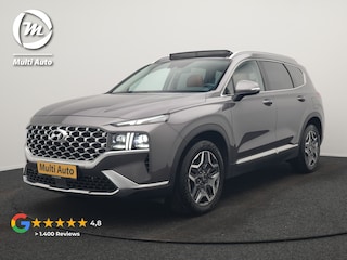 Hyundai Santa Fe 1.6 T-GDI Premium Smart Sky PHEV 266pk Dealer O.H. | Panodak | Adaptive Cruise | Camera | Krell Audio | Lederen Sportstoelen Verwarmd | Apple Carplay | Keyless | Blis | Stuur Verwarmd | Navigatie | DAB | Plug In Hybrid