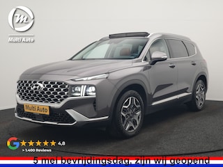 Hyundai Santa Fe 1.6 T-GDI Premium Smart Sky PHEV 266pk Dealer O.H. | Panodak | Adaptive Cruise | Camera | Krell Audio | Lederen Sportstoelen Verwarmd | Apple Carplay | Keyless | Blis | Stuur Verwarmd | Navigatie | DAB | Plug In Hybrid