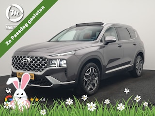 Hyundai Santa Fe 1.6 T-GDI Premium Smart Sky PHEV 266pk Dealer O.H. | Panodak | Adaptive Cruise | Camera | Krell Audio | Lederen Sportstoelen Verwarmd | Apple Carplay | Keyless | Blis | Stuur Verwarmd | Navigatie | DAB | Plug In Hybrid