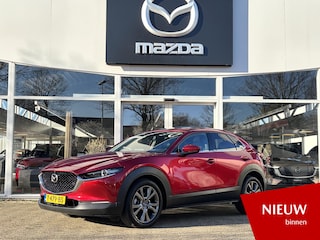 Mazda CX-30 2.0 e-SkyActiv-X M Hybrid Luxury 1e Eig., NL-Auto, Dealer Ondh.,  Schuifdak, Navigatie, Apple Carplay/ Android Auto, Leer, 360 Camera, Bose, Head-Up, Stoel verw., Stuur verw. Cruise controle ad.