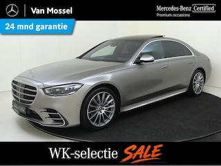Mercedes-Benz S-klasse 580 e AMG Line / 360Graden-Camera / Memory-Stoelen / Panaroma-dak / Stoelventilatie /