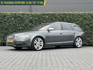 Audi A6 Avant 5.2 FSI S6 Pro Line V10, NL AUTO, NAP LOGISCH, PANORAMADAK, LEDER, CARBON, BOSE, NAVI, CRUISE CONTROL, CLIMATE CONTROL, STOEL/ACHTERBANK VERWARMING, ELEKTRISCHE STOELEN, MEMORY, ELEKTRISCHE KOFFERKLEP, LICHTMETAAL 19"