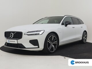 Volvo V60 2.0 T8 Recharge AWD R-Design 390Pk | Trekhaak | Achteruitrijcamera | Apple carplay Android Auto | Stoel/stuurverwarming | 19"LMV