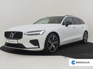 Volvo V60 2.0 T8 Recharge AWD R-Design 390Pk | Trekhaak | Achteruitrijcamera | Apple carplay Android Auto | Stoel/stuurverwarming | 19"LMV