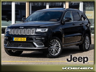 Jeep Grand Cherokee Summit 3.0 V6 CRD 6 Cil Diesel 250Pk Grijs kenteken EURO 6 Luchtvering