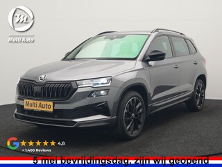 Skoda Karoq 1.5 TSI ACT Sportline Business DSG 150pk | Adaptive Cruise | Camera | Matrix LED | RS Sportstoelen Verwarmd | 18"L.M | Adaptive Onderstel | Keyless | Sfeerverlichting | Apple Carplay | Virtual | Navigatie | DAB |