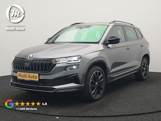 Skoda Karoq 1.5 TSI ACT Sportline Business DSG 150pk | Adaptive Cruise | Camera | Matrix LED | RS Sportstoelen Verwarmd | 18"L.M | Adaptive Onderstel | Keyless | Sfeerverlichting | Apple Carplay | Virtual | Navigatie | DAB |