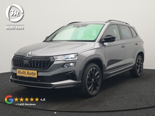 Skoda Karoq 1.5 TSI ACT Sportline Business DSG 150pk | Adaptive Cruise | Camera | Matrix LED | RS Sportstoelen Verwarmd | 18"L.M | Adaptive Onderstel | Keyless | Sfeerverlichting | Apple Carplay | Virtual | Navigatie | DAB |
