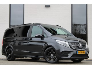 Mercedes-Benz V-klasse 300d / Lang / AMG / DC / Panorama / 2x Schuifdeur / Apple Carplay / 360 Camera / Leer / Nette Staat.