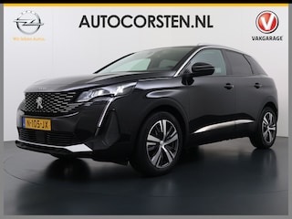 Peugeot 3008 1.2T 131PK AUT. Trekhaak 360°Camera 1/2 Leer 18" Navi Ecc Apple Carplay Android Connected-Apps Cruise Control Pdc Blue Premium Keyless Elek.Achterklep Privacy Glas BordHerkenning Lane Assist Led Lmv 18" Regen-Lichtsensor Bluetooth 1.400KG Trekgewicht Dealeronderhouden, laatste-Beurt-93.400km Origineel Nederlandse Auto 1400kg trekvermogen