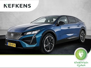 Peugeot 408 e-408 Allure 58 kWh 210pk | 453km WLTP Actieradius | Lage kilometerstand! | Navigatie | 360° Camera | LED koplampen | Draadloze Apple Carplay / Android Auto + telefoonlader | Stoel- en stuurverwarming | Adaptieve Cruise Control | Keyless | Leder/Stof | Dodehoeksensor | Parkeersensoren v+a | Donker getint glas | 19" lichtmetalen velgen |