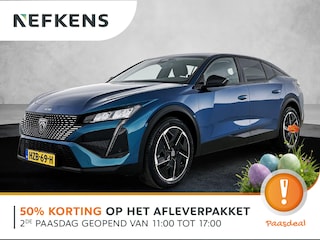 Peugeot 408 e-408 Allure 58 kWh 210pk | 453km WLTP Actieradius | Lage kilometerstand! | Navigatie | 360° Camera | LED koplampen | Draadloze Apple Carplay / Android Auto + telefoonlader | Stoel- en stuurverwarming | Adaptieve Cruise Control | Keyless | Leder/Stof | Dodehoeksensor | Parkeersensoren v+a | Donker getint glas | 19" lichtmetalen velgen |