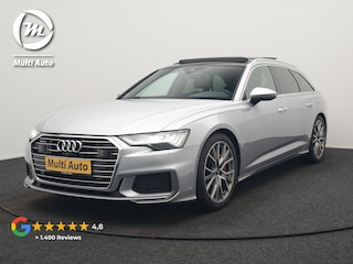 Audi A6 Avant 55 TFSI e quattro S Competition PHEV 367pk Dealer O.H. | 2x S-Line | Trekhaak Af Fabriek | Panodak | 360 Camera | Bang & Olufsen | Adaptive Cruise | Sportstoelen Memory & Verwarmd | Apple Carplay | Keyless | Stuur Verwarmd | Virtual | Navigatie | Plug In Hybrid