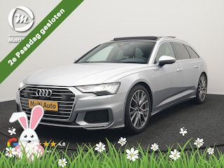 Audi A6 Avant 55 TFSI e quattro S Competition PHEV 367pk Dealer O.H. | 2x S-Line | Trekhaak Af Fabriek | Panodak | 360 Camera | Bang & Olufsen | Adaptive Cruise | Sportstoelen Memory & Verwarmd | Apple Carplay | Keyless | Stuur Verwarmd | Virtual | Navigatie | Plug In Hybrid