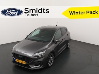 Ford Fiesta EcoBoost Hybrid 125 pk ST-Line | Winter Pack | LED | Apple Carpay | Cruise | 4 seiz. banden | 100% dealer onderh.