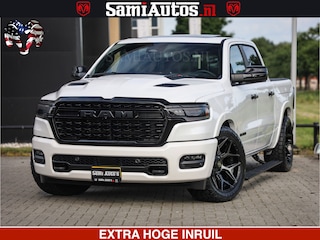 Dodge Ram 1500 Limited Night High Output 540HP 706Nm | Massage + Full Option | De Meest Luxe en Volle Pick-Up in zijn Klasse | Comfortabele Dubbele Cabine met Royale 5 Zitplaatsen | BPM vrij | Nu Leverbaar uit Voorraad | Voorraad Nr 2351 - 7478