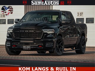 Dodge Ram Limited H.O 540PK 706Nm | Massage + Full Option | De Meest Luxe en Volle Pick-Up in zijn Klasse | Comfortabele Dubbele Cabine met Royale 5 Zitplaatsen | BPM vrij | Nu Leverbaar uit Voorraad | Voorraad Nr 2326 - 5169