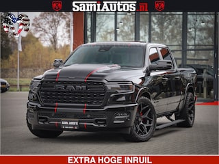 Dodge Ram 1500 Limited Night H.O 540HP 706Nm | Massage + Full Option | De Meest Luxe en Volle Pick-Up in zijn Klasse | Comfortabele Dubbele Cabine met Royale 5 Zitplaatsen | BPM vrij | Nu Leverbaar uit Voorraad | Voorraad Nr 2334 - 5409