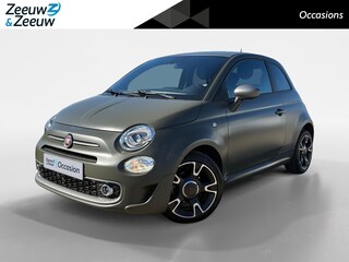 Fiat 500 0.9 TwinAir Turbo Sport | Verde Militaire mat| Apple Carplay/Android Auto| Onderhoudsbeurt is net gedaan!| 12 maanden Bovag garantie|