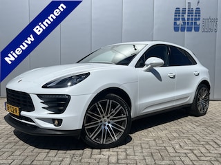 Porsche Macan 2.0 Navi Panoramadak Elek Sportstoelen Bose Leder 21 Inch Turbo Velgen Led Getint Glas NL Auto Wit metallic