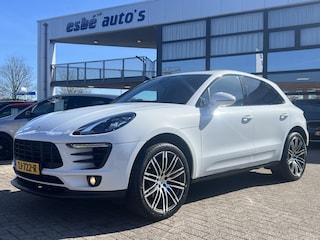 Porsche Macan 2.0 Navi Panoramadak Elek Sportstoelen Bose Leder 21 Inch Turbo Velgen Led Getint Glas NL Auto Wit metallic
