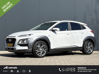 Hyundai Kona 1.6 GDI HEV Premium / Stoel/stuur Verwarwarming / Stoel Verkoeling / Apple Carplay/Android Auto / Navigatie / Automaat /