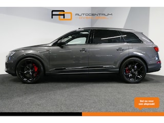 Audi Q7 55 TFSI e quattro Pro Line / S Line / Panoramadak / Matrix Laser koplampen / Elektr. verstelbare voorstoelen / Luchtvering / HUD / Stoelverwarming voor + achter / Apple Carplay - Android Auto / Bang&Olufsen Sound / 22'' LMV / Elektr. wegklapbare trekhaak / Achteruitrijcamera / Dodehoek detectie / Stuurwiel verwarming / Keyless / Park assist