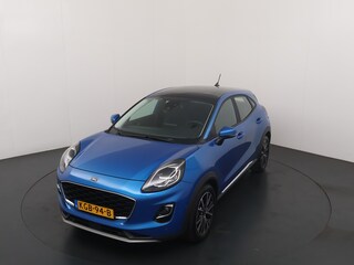 Ford Puma EcoBoost Hybrid 125pk Titanium | Trekhaak | Pano | Elek achterklep | Winterpack | Adapt. Cruise | Dodehoek detectie | Camera |