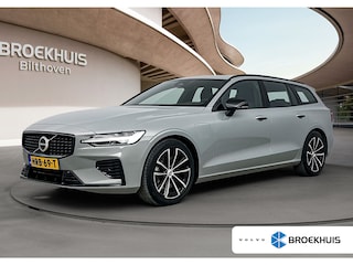 Volvo V60 2.0 T6 Plug-in hybrid AWD Plus Dark | Trekhaak | PDC V+A en 360 camera | Lederen sportstoelen | Stoel + Stuurverwarming | Voorruit verwarming | BLIS | Adaptive Cruiscontrol |