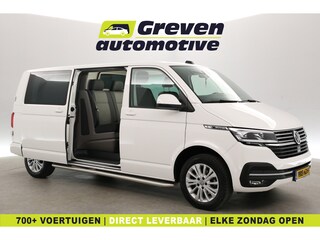 Volkswagen Transporter 2.0 TDI L2H1 Bulli 150PK | Aut. | Dubbele Cabine | Airco | Adap. Cruise | Virtual | Camera | Trekh. | Carplay | Navi