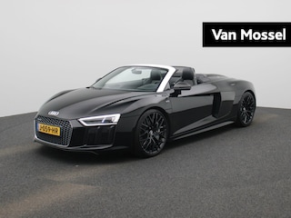 Audi R8 Spyder 5.2 FSI quattro 540 PK l Stoelverwarming l "Carbon" l Bang & Olufsen Sound System l Uitlaatsysteem (met sound engineering) l Airco l Elektrisch bedienbare voorstoelen l Achteruitrijcamera l Apple Carplay / Android Auto