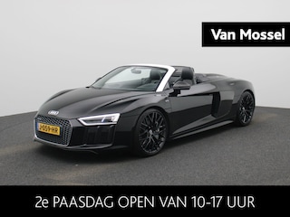 Audi R8 Spyder 5.2 FSI quattro 540 PK l Stoelverwarming l "Carbon" l Bang & Olufsen Sound System l Uitlaatsysteem (met sound engineering) l Airco l Elektrisch bedienbare voorstoelen l Achteruitrijcamera l Apple Carplay / Android Auto