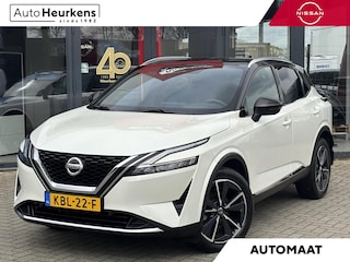 Nissan Qashqai MHEV 158 Xtronic Tekna | AUTOMAAT | TWO-TONE | PANORAMADAK | COLD PACK | AFN. TREKHAAK |