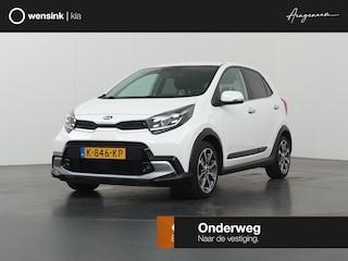 Kia Picanto 1.0 T-GDi X-Line 5p | Lederen Bekleding | Stoel/Stuurwielverwarming | Keyless | Navigatie | Cimate Control |