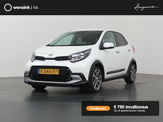 Kia Picanto 1.0 T-GDi X-Line 5p | Lederen Bekleding | Stoel/Stuurwielverwarming | Keyless | Navigatie | Cimate Control |