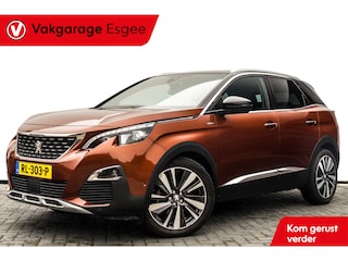 Peugeot 3008 1.2 131 PK PureTech GT Line| D-B Riem is VV | Pano-dak | Trekhaak | Hoge zit en Instap | | Clima | Pdc | Navi | Getint Glas | Carplay - Android | Lichtmetalen velgen 19" |