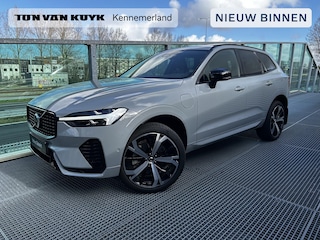 Volvo XC60 2.0 T6 Plug-in hybrid AWD Plus Dark Automaat, Panorama dak, Premium sound-Harman-Kardon, Electr. stoelen voor, 21 inch velgen,  Luchtvering, Parkeer camera 360Gr.