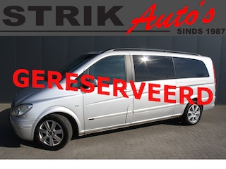Mercedes-Benz Viano 3.0 CDI DUBBELE CABINE Ambiente Extra Lang 2 x SCHUIFDEUR - LEDER