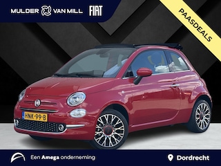 Fiat 500 Cabio RED 1.0 Hybrid 70pk | NAVI | CLIMA | DAB+ | 16" LM-VELGEN | APPLE CARPLAY / ANDROID AUTO |