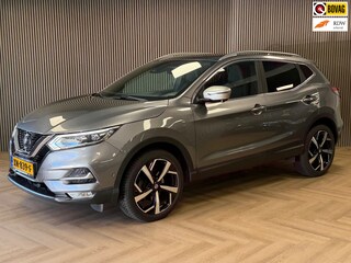 Nissan Qashqai 1.2 Tekna + PANORAMADAK LEDER MEMORY 360 CAMERA CRUISE NAVIGATIE AIRCO PDC STOELVERWARMING