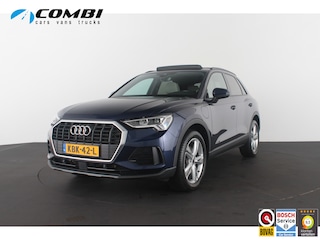 Audi Q3 45 TFSI e Business Edition > Pano.schuif/Sonos/360°/Leer/19inch/Navarra Blue Metallic