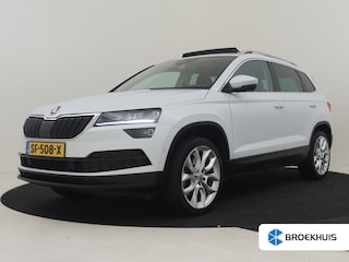 Skoda Karoq 1.5 TSI ACT Style Business 150pk DSG/AUTO | Trekhaak | Canton audio | Panorama dak | Dodehoekdetectie | Park assist | Adaptief cruise control | Elektri bestuurdersstoel met memory | 19"LMV