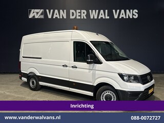 Volkswagen Crafter 2.0 TDI 177pk 3500kg Trekhaak Achterwielaandrijving L3H3 L2H2 inrichting Euro6 Airco | Camera | Navigatie Apple Carplay, Android Auto, Chauffeursstoel, Cruisecontrol, Leder, Bijrijdersbank