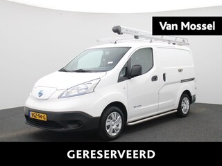 Nissan NV200 Optima 40 kWh 109PK Automaat | Luchtvering | Kopschot met ruit | Extra inbraakbeveiliging laadruimte | Sidebars | Opbergkasten | Rhino Pipetube | Climate Control / ECC | Trekhaak | Cruise control | Achteruitrijcamera | Dakrailing |  Imperiaal rol | Schuifdeur links en rechts | Achterdeuren |