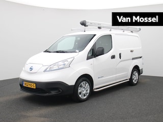 Nissan NV200 Optima 40 kWh 109PK Automaat | Luchtvering | Kopschot met ruit | Extra inbraakbeveiliging laadruimte | Sidebars | Opbergkasten | Rhino Pipetube | Climate Control / ECC | Trekhaak | Cruise control | Achteruitrijcamera | Dakrailing |  Imperiaal rol | Schuifdeur links en rechts | Achterdeuren |