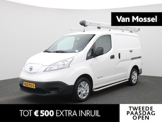 Nissan NV200 Optima 40 kWh 109PK Automaat | Luchtvering | Kopschot met ruit | Extra inbraakbeveiliging laadruimte | Sidebars | Opbergkasten | Rhino Pipetube | Climate Control / ECC | Trekhaak | Cruise control | Achteruitrijcamera | Dakrailing |  Imperiaal rol | Schuifdeur links en rechts | Achterdeuren |