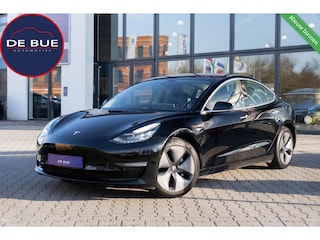 Tesla Model 3 Long Range AWD 75 kWh|1 Eig|AutoPilot|Trekhaak|Panoramadak|Org NL|SOH 92|Leder|LED|Stoelverw. 5x|All-Season