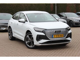 Audi Q4 40 Launch edition Advanced 77 kWh / SOH 93,8% / CarPlay / Matrix LED / Sportstoelen / Sonos Audio / Virtual Cockpit / Parkeerhulp V+A / Intr.voorverwarming / Stoelverwarming / DAB / Cruise Control