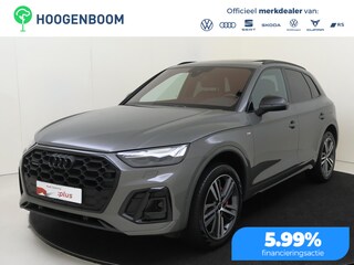 Audi Q5 55 TFSI e S edition Competition | SoH 99% | Panoramadak | Trekhaak | Parkeerassistent | Adaptieve cruise control | Optiek zwart Plus | Navigatie Plus | LED matrix verlichting | Keyless | Achteruitrijcamera |